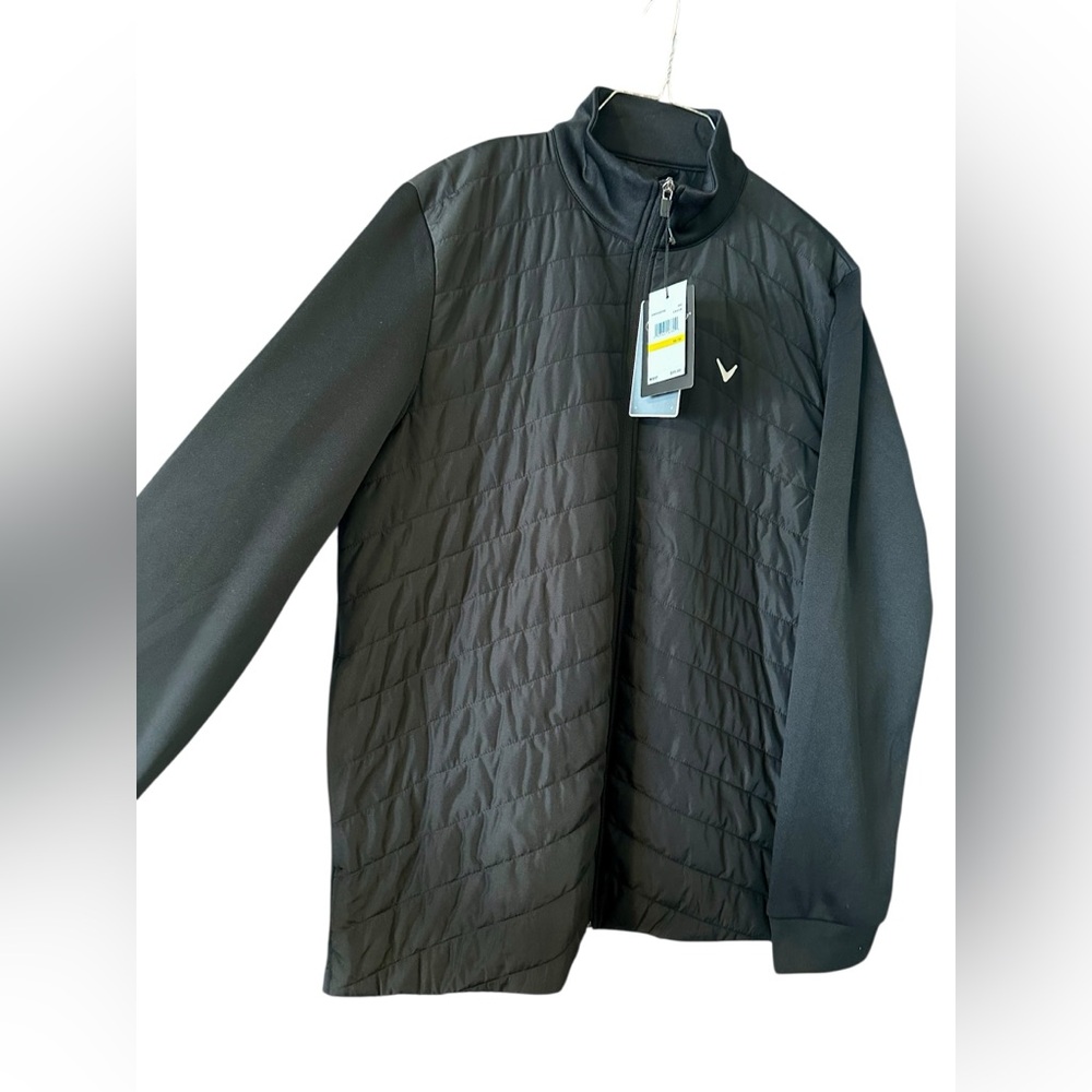 Callaway Men's Quilted Puffer Full Zip Golf Jacket Size M - NWT - Picture 3 of 12
